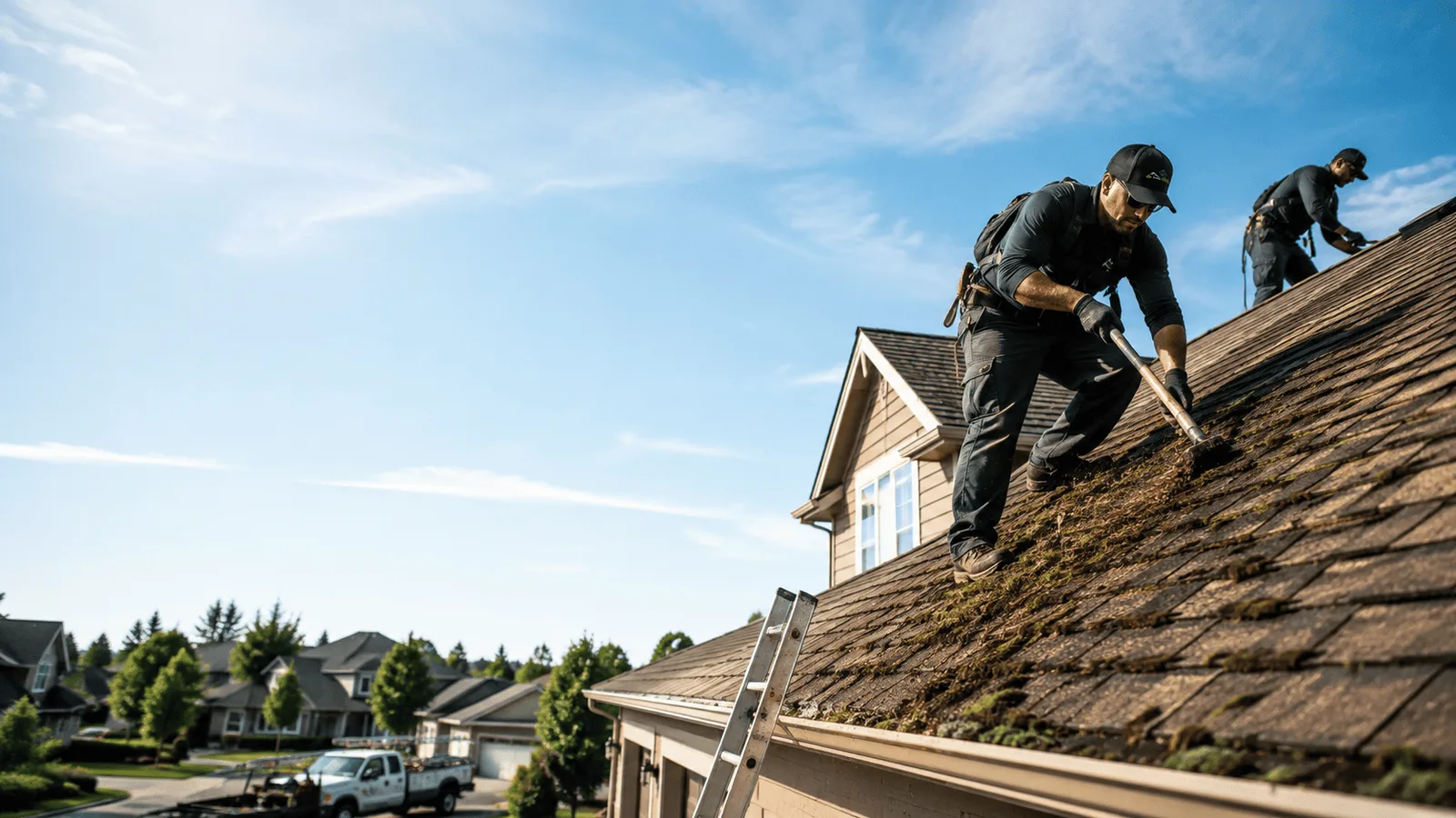 Roof Moss Removal in Conyers, GA near me